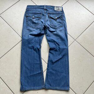 Vintage Y2K 90's True Religion Boot Cut Baggy Wide Leg Jeans
